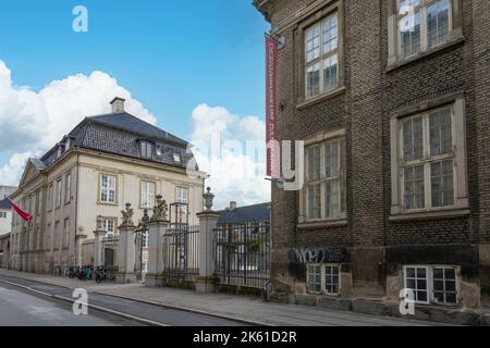 Copenhague, Danemark. Octobre 2022. Vue extérieure du musée du Design dans le centre-ville Banque D'Images