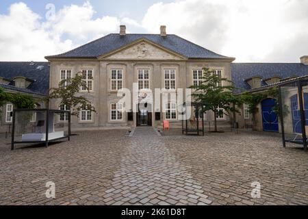 Copenhague, Danemark. Octobre 2022. Vue extérieure du musée du Design dans le centre-ville Banque D'Images