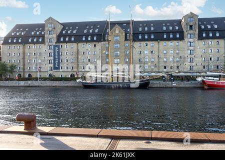 Copenhague, Danemark. Octobre 2022. Vue extérieure du bâtiment de l'hôtel Admiral dans le centre-ville Banque D'Images