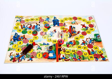 Vintage nostalgique The Tufty Game by Spears Games Banque D'Images