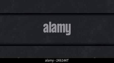 Noir abstrait texturé grunge mur d'arrière-plan avec bandes horizontales - illustration vectorielle Illustration de Vecteur