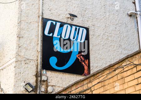 Club de danse en longueur Cloud 9, Kings Arms Yard, Lincoln City 2022 Banque D'Images