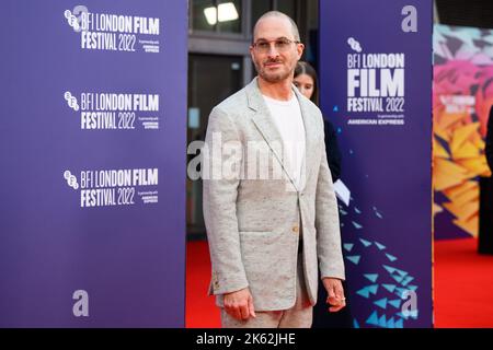 Londres, Royaume-Uni. 11 octobre 2022. Darren Aronofsky assiste à la première britannique de la Baleine lors du BFI London film Festival 2022, au Royal Festival Hall, Southbank Center, Londres. Date de la photo: Mardi 11 octobre 2022. Le crédit photo devrait se lire: Matt Crossick/Empics/Alamy Live News Banque D'Images