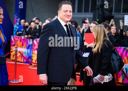 Londres, Royaume-Uni. 11 octobre 2022. Brendan Fraser assistera à la première britannique de la Baleine lors du BFI London film Festival 2022, au Royal Festival Hall, Southbank Centre, Londres. Date de la photo: Mardi 11 octobre 2022. Le crédit photo devrait se lire: Matt Crossick/Empics/Alamy Live News Banque D'Images