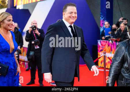 Londres, Royaume-Uni. 11 octobre 2022. Brendan Fraser assistera à la première britannique de la Baleine lors du BFI London film Festival 2022, au Royal Festival Hall, Southbank Centre, Londres. Date de la photo: Mardi 11 octobre 2022. Le crédit photo devrait se lire: Matt Crossick/Empics/Alamy Live News Banque D'Images