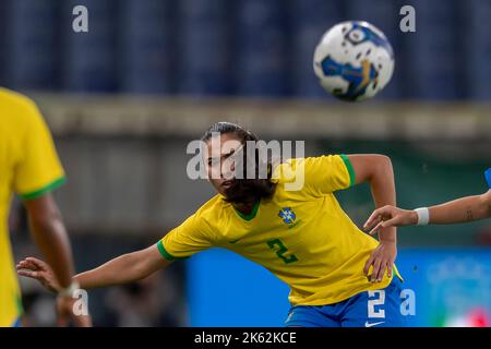 Genova, Italie. 10th octobre 2022. Antonia Ronnycleide da Costa Silva (femmes du Brésil) pendant la Fifa ' Womens mondial de qualification 2023 round friendly match' match entre les femmes d'Italie 0-1 Brésil femmes au stade Luigi Ferraris sur 10 octobre 2022 à Gênes, en Italie. Credit: Maurizio Borsari/AFLO/Alay Live News Credit: AFLO Co. Ltd./Alay Live News Banque D'Images