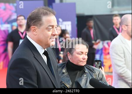 Londres, Royaume-Uni. 11th octobre 2022. Brendan Fraser arrive à The Whale - UK Premiere Premiere - BFI London film Festival le 11 octobre 2022, Angleterre, Londres, Royaume-Uni. Crédit : voir Li/Picture Capital/Alamy Live News Banque D'Images