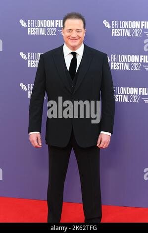 Londres, Royaume-Uni. 11th octobre 2022. Brendan Fraser arrive à The Whale - UK Premiere Premiere - BFI London film Festival le 11 octobre 2022, Angleterre, Londres, Royaume-Uni. Crédit : voir Li/Picture Capital/Alamy Live News Banque D'Images