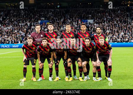 Copenhague, Danemark. 11th octobre 2022. Le départ 11 de Manchester City vu pour le match de l'UEFA Champions League entre le FC Copenhague et Manchester City à Parken à Copenhague. (Crédit photo : Gonzales photo/Alamy Live News Banque D'Images