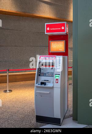 Berliner Sparkasse ATM, Berlin Banque D'Images