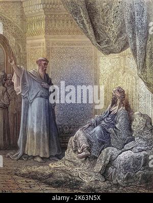 Les croisades étaient une série de guerres religieuses en Asie occidentale et en Europe initiées, soutenues et parfois dirigées par l'Eglise catholique, Der heilige Franz von Assise versucht Sultan al-Kamil zu bekehren, Al-Kamil Muhammad al-Malikgeboren 1180, war der vierte Sultan der Ayyuiden Ägiten, Saint François d'Assise avec le Sultan al-Kamil, Al-Kamil était un dirigeant kurde, le quatrième Ayyubid sultan d'Egypte, Kreuzzüge waren von der Latéinischen Kirche sanktionierte, strategisch, religiös und wirtschaflich motivierte Kriege zwischen 1095/99 und 13. Jahrhundert, Historisch, amélioration numérique Banque D'Images