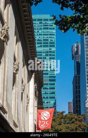 New York public Library fête ses 125 ans, USA, 2022 Banque D'Images