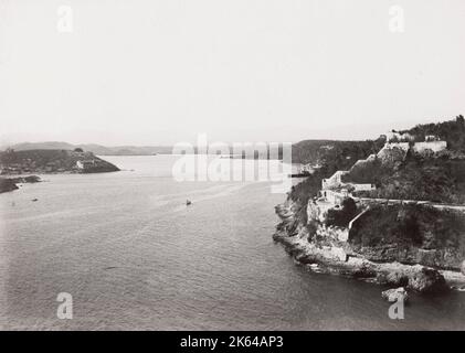 Cuba: Port de Santiago du château de Morro Banque D'Images