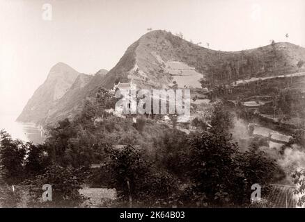 Vintage Photo 19e siècle Chine c.1880 s - Banque D'Images