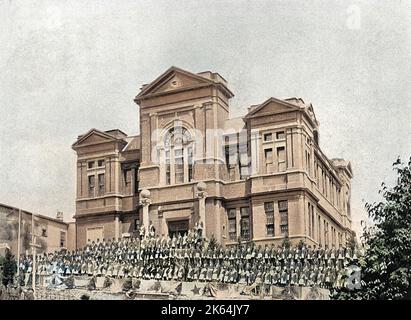 Terre-Neuve, Canada - St. Johns - Temple maçonnique. Banque D'Images