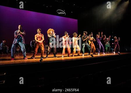 12 octobre 2022, New York, New York, Etats-Unis: La compagnie LaTasha interprète le Jazz Continuum lors de la répétition de la robe au théâtre Joyce (Credit image: © Lev Radin/Pacific Press via ZUMA Press Wire) Banque D'Images