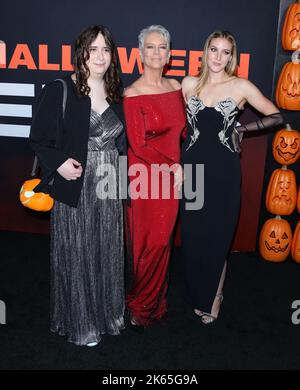 Hollywood, États-Unis. 11th octobre 2022. Annie Guest, Jamie Lee Curtis, Ruby Guest arrive à la première mondiale de L'HALLOWEEN SE TERMINE au TCL Chinese Theatre à Hollywood, CA le mardi, 11 octobre 2022 . (Photo de Juan Pablo Rico/Sipa USA) crédit: SIPA USA/Alay Live News Banque D'Images