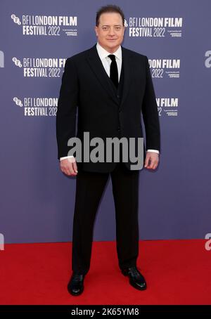 11 octobre 2022 - Londres, Angleterre, Royaume-Uni - Brendan Fraser participe au BFI London film Festival Gala de Patrón 66th - The Whale UK Premiere Banque D'Images