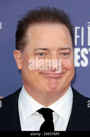 11 octobre 2022 - Londres, Angleterre, Royaume-Uni - Brendan Fraser participe au BFI London film Festival Gala de Patrón 66th - The Whale UK Premiere Banque D'Images