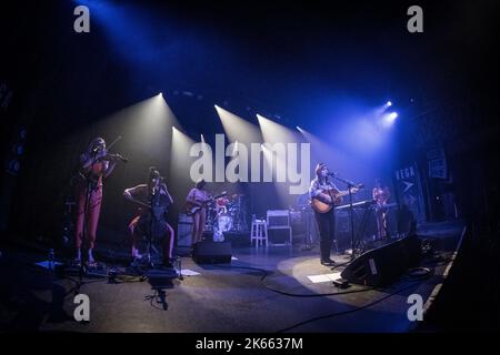 Copenhague, Danemark. 11th octobre 2022. Le chanteur, compositeur et musicien américain Angel Olsen interprète un concert à Vega à Copenhague. (Crédit photo : Gonzales photo/Alamy Live News Banque D'Images