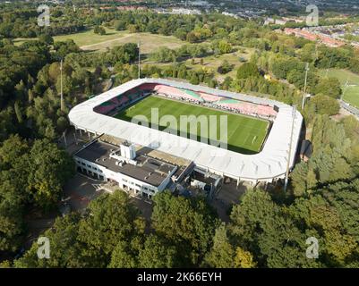 Nimègue, 21th septembre 2022, pays-Bas. Le stade de football de Goffertstadion (stade de Goffert) dans la ville néerlandaise de Nimègue . la maison de Banque D'Images