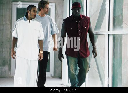 CHRIS LUDACRIS BRIDGES, PAUL WALKER, Tyrese Gibson, 2 Fast 2 Furious, 2003 Banque D'Images