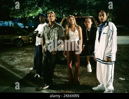 Tyrese Gibson, PAUL WALKER, DEVON AOKI, JIN AUYEYNG, CHRIS LUDACRIS BRIDGES, 2 Fast 2 Furious, 2003 Banque D'Images