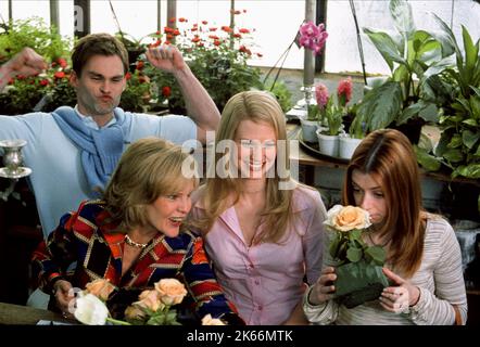 SEANN WILLIAM SCOTT, DEBORAH RUSH, JANUARY JONES, Alyson Hannigan, AMERICAN WEDDING, 2003 Banque D'Images