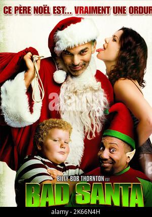 BILLY BOB THORNTON, LAUREN GRAHAM, BRETT KELLY, TONY COX, BAD SANTA, 2003 Banque D'Images