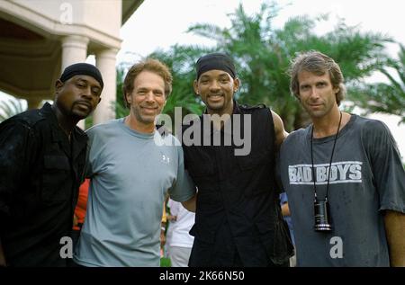 MARTIN LAWRENCE, Jerry Bruckheimer, Will Smith, MICHAEL BAY, Bad Boys II, 2003 Banque D'Images