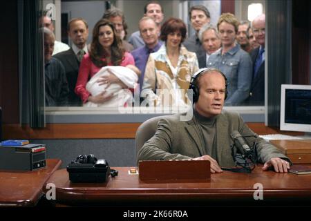 MAHONEY, PIERCE,FEUILLAGE,GRAMMER, FRASIER : Saison 11, 2003 Banque D'Images