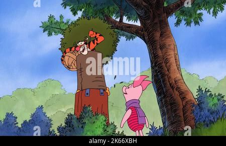 Tigrou, Porcinet, PIGLET'S BIG MOVIE, 2003 Banque D'Images