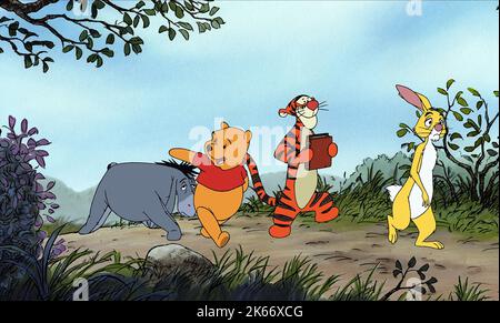 Bourriquet, WINNIE L'OURSON, TIGROU, lapin, PIGLET'S BIG MOVIE, 2003 Banque D'Images