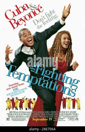 CUBA GOODING JR, Beyonce Knowles, THE FIGHTING TEMPTATIONS, 2003 Banque D'Images