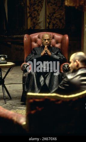 LAURENCE FISHBURNE, The Matrix Reloaded, 2003 Banque D'Images