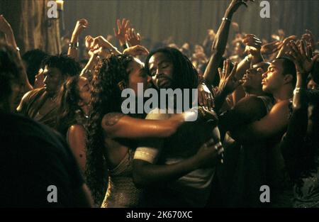 NONA GAYE, Harold Perrineau, The Matrix Reloaded, 2003 Banque D'Images