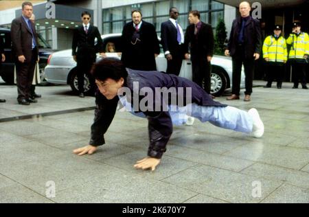 JOHN RHYS-DAVIES , JACKIE CHAN, LEE EVANS, le médaillon, 2003 Banque D'Images