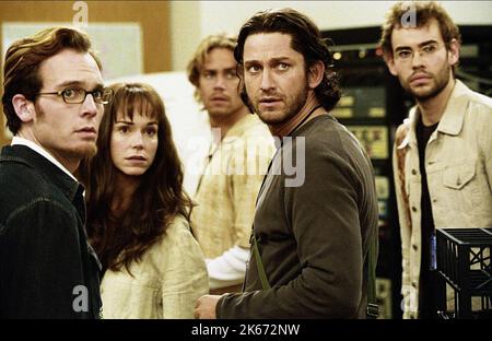 ETHAN EMBRY, Frances O'CONNOR, PAUL WALKER, GERARD BUTLER, ROSSIF SUTHERLAND, chronologie, 2003 Banque D'Images