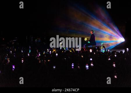 Milan, Italie. 06th octobre 2022. Tom Odell se produit en direct à Alcatraz (photo par Mairo Cinquetti/SOPA Images/Sipa USA) crédit: SIPA USA/Alay Live News Banque D'Images