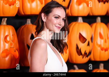 HOLLYWOOD, LOS ANGELES, CALIFORNIE, États-Unis - OCTOBRE 11 : l'actrice américaine Andi Matichak arrive à la première mondiale de Universal Pictures and Blumhouse Productions 'Halloween ends' qui se tient au TCL Chinese Theatre IMAX on 11 octobre 2022 à Hollywood, Los Angeles, Californie, États-Unis. (Photo de Xavier Collin/image Press Agency) Banque D'Images