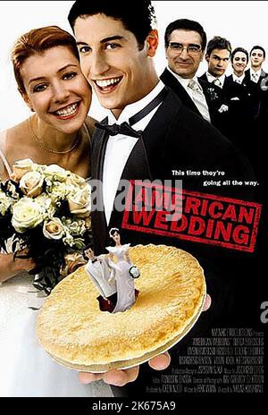 ALYSON HANNIGAN, Jason Biggs, AMERICAN WEDDING, 2003 Banque D'Images