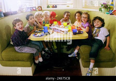 JIMMY BENNETT, KHAMANI GRIFFIN, MAX BURKHOLDER, DADDY DAY CARE, 2003 Banque D'Images