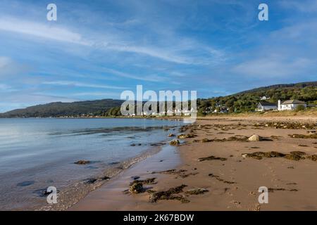 Whiting Bay sur l'île d'Arran, Écosse Banque D'Images