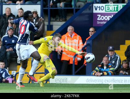 22 septembre 2012 - Premiership football - West Bromwich Albion vs Reading photographe: Paul Roberts / Pathos Banque D'Images