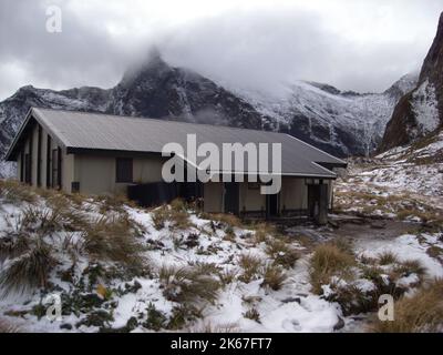 Col McKinnon. Milford Track excellentes promenades. Parc national de Fiordland. Île du Sud. Nouvelle-Zélande Banque D'Images