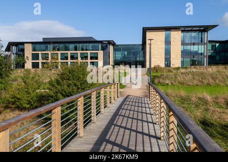 Royal Bank of Scotland bureaux et siège social à Gogarburn, Édimbourg Banque D'Images