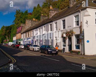 Bridge Street, Dunkeld Banque D'Images