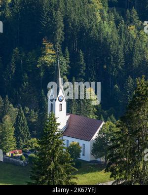 Impressions du Kleinwalsertal à la fin de l'été Banque D'Images