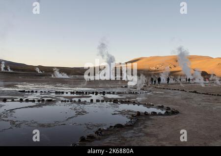 Le désert d'Atacama, décembre 2014. Photographe: ALE Espaliat Banque D'Images