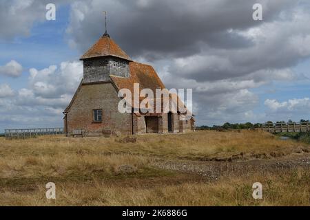 St Thomas Becket Church Romney Marsh Kent royaume-uni Banque D'Images